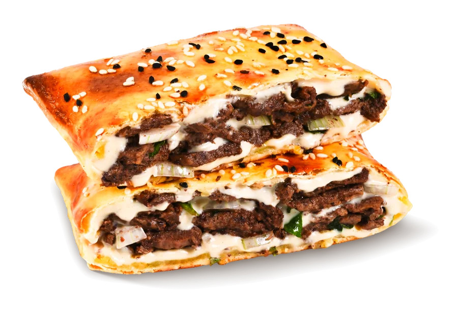 فطيرة شاورما اللحم
